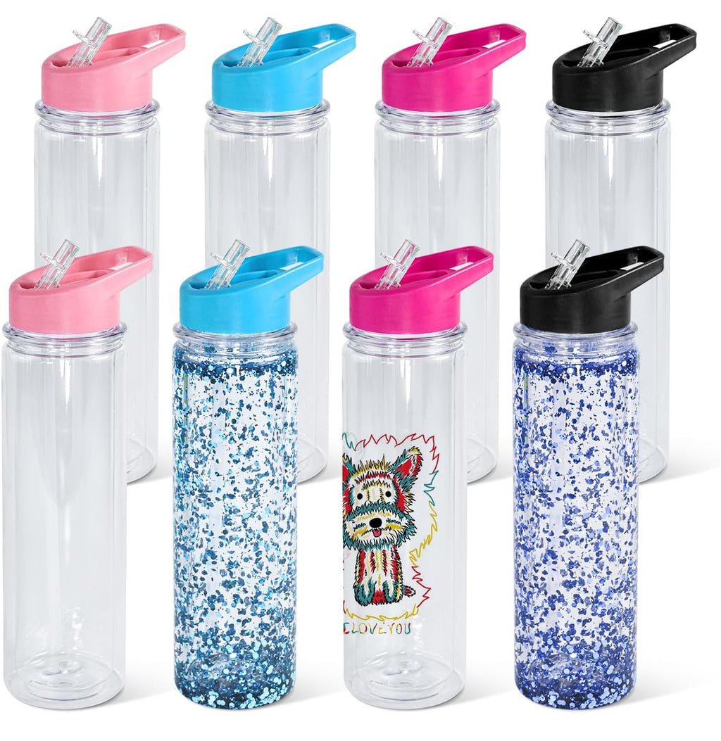 18oz Acrylic Snow Globe Cup