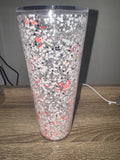 Peppermint 24oz Acrylic Snow Globe Cup