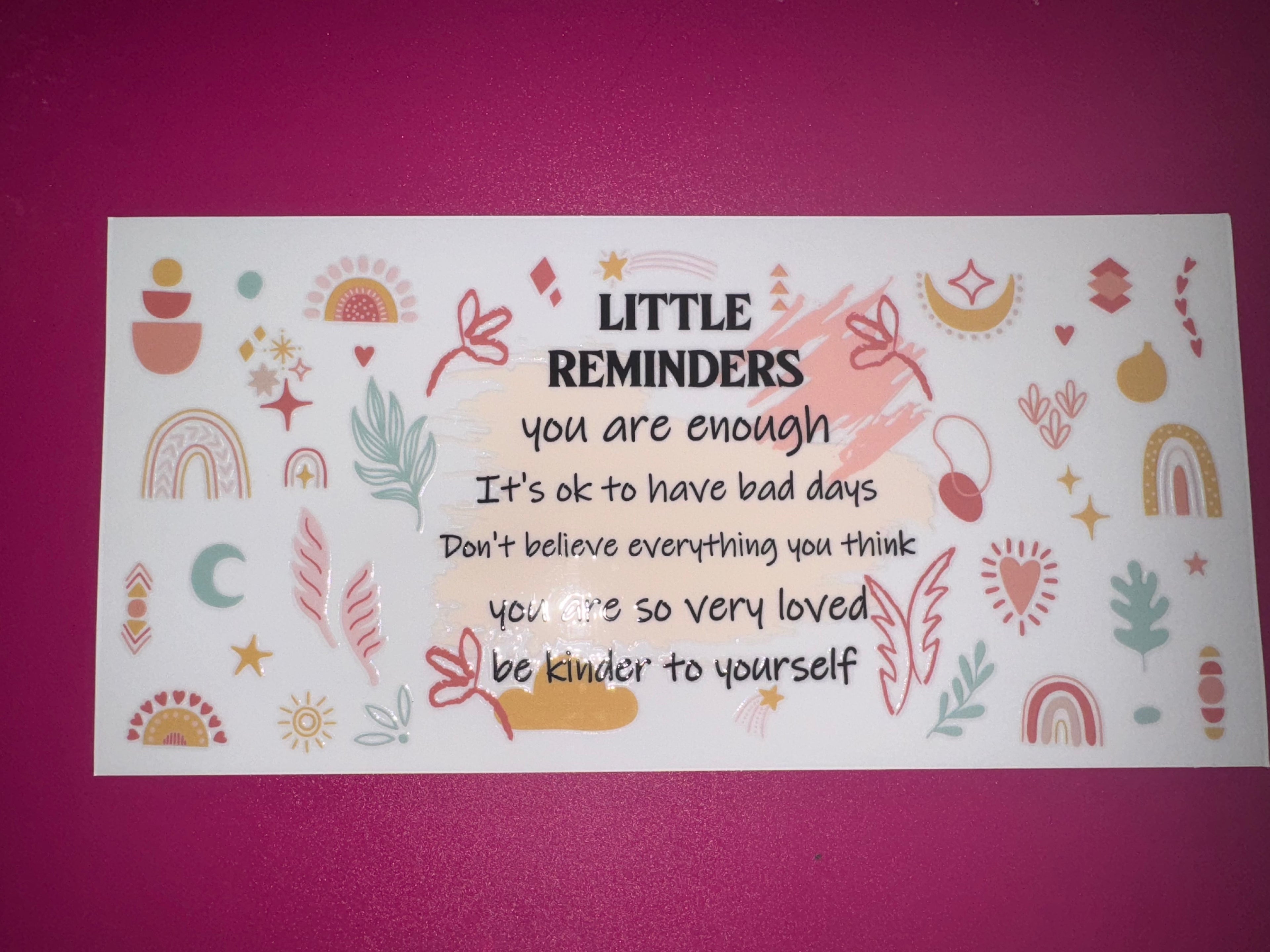 #12 Little Reminders